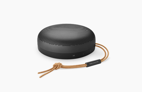 Smart wireless speaker by Bang & Olufsen with sleek modern design